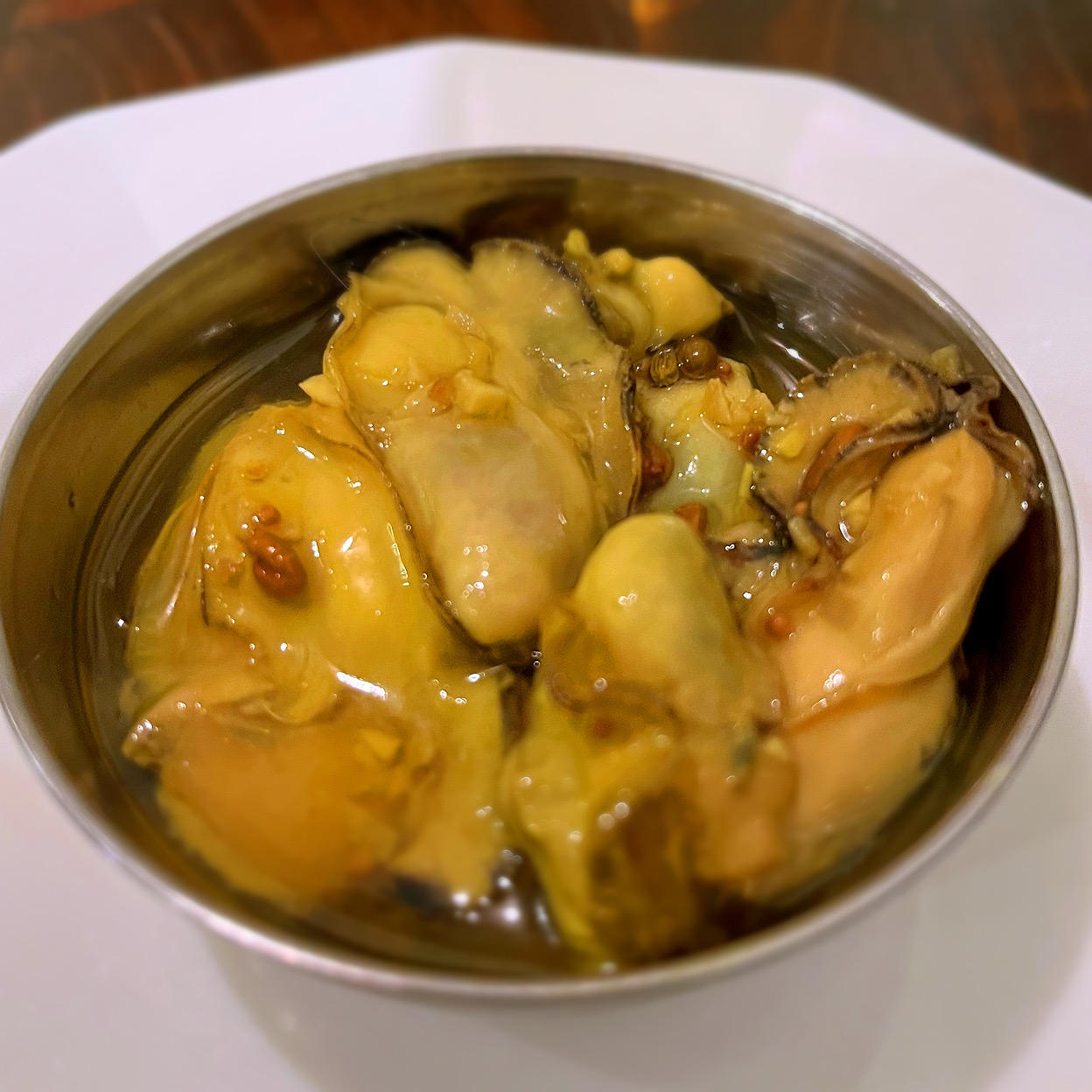 牡蠣のアチャール