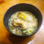 牡蠣の雑炊