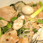 牡蠣の春雨鍋のカンタンレシピ